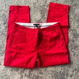 Tommy Hilfiger Red Dress Pants
